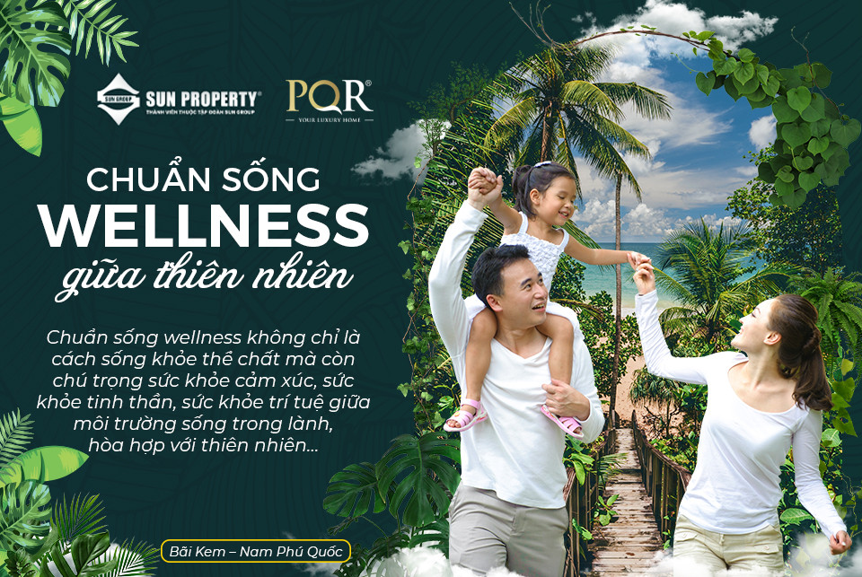 Một dự án bất động sản Wellness của CĐT Sun Group phát triển tại Nam Phú Quốc | Ảnh: PQR